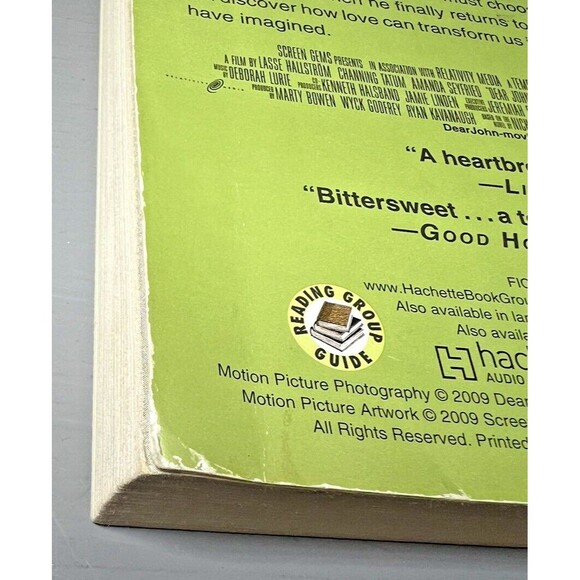 Nicholas Sparks Books Lot 3 Books Romance Novels Last Song, Notebook, Dear John - Picture 15 of 15